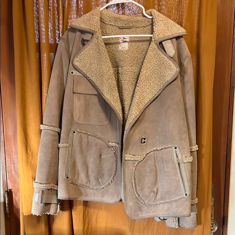 Free People Suede Coat